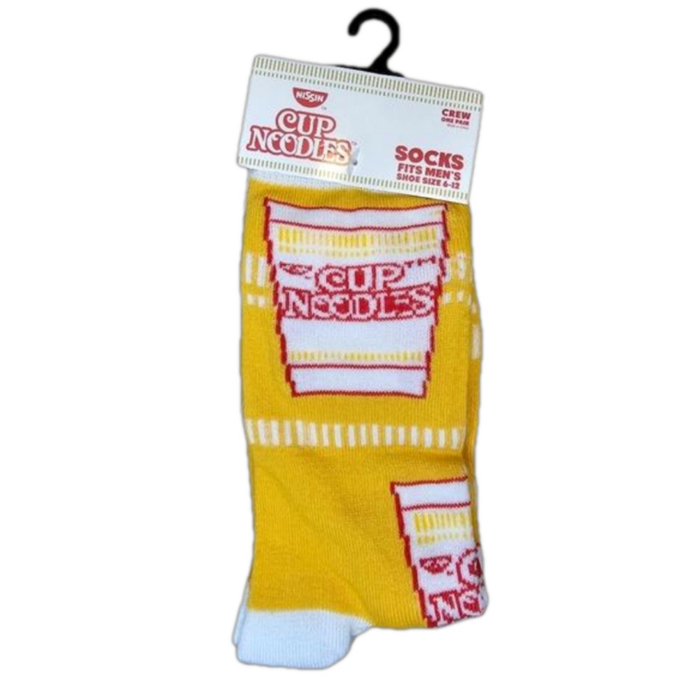 Unisex Adult Nissin Cup Noodles socks NEW